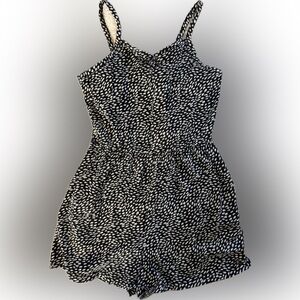 Old Navy Black and White Girls’ One Piece Romper